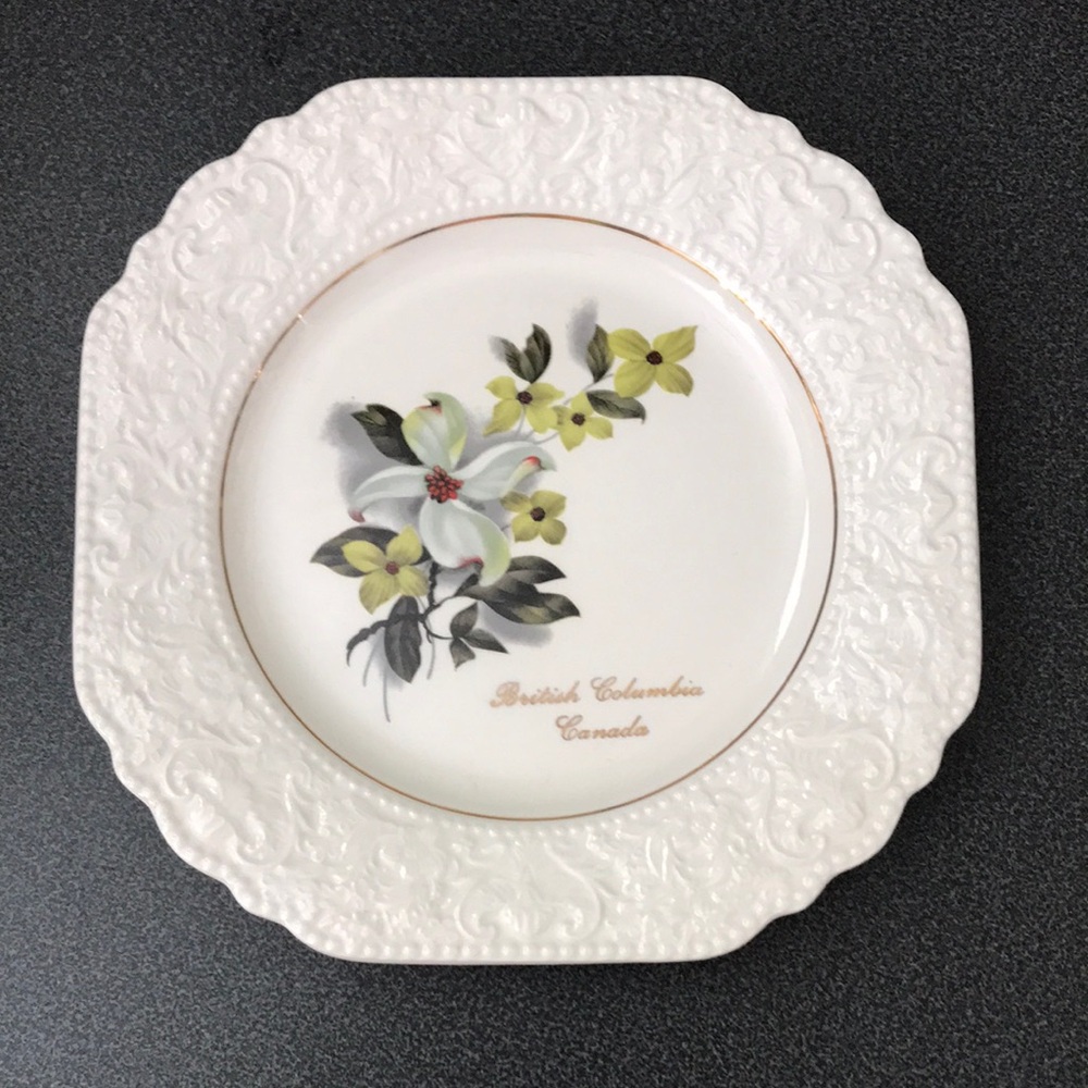 Vintage Lord Nelson Pottery Collector Plate British Columbia Made In England